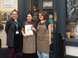 Coleford café boosts safety with training