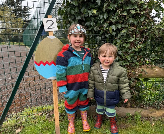 Easter Egg hunt delights at Lydney Park