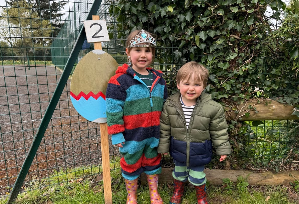 Easter Egg hunt delights at Lydney Park