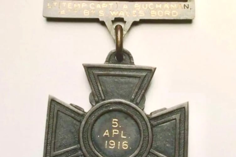 Angus Buchanan was awarded the VC in 1916