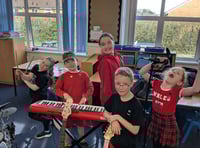Forest schools join record songwriting
