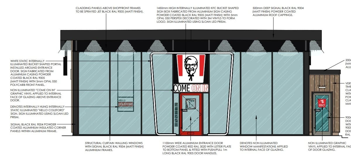 Coleford KFC drive-thru set to get green light as Forest's first