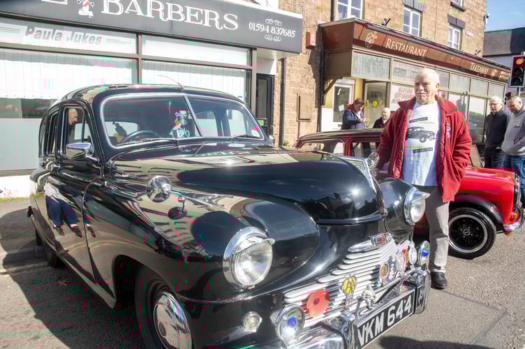 Graham James of Sling saved this 1950 Standard Vanguard from going to the scrapyard.