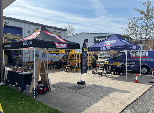 Toolstation supplier roadshow in Cinderford