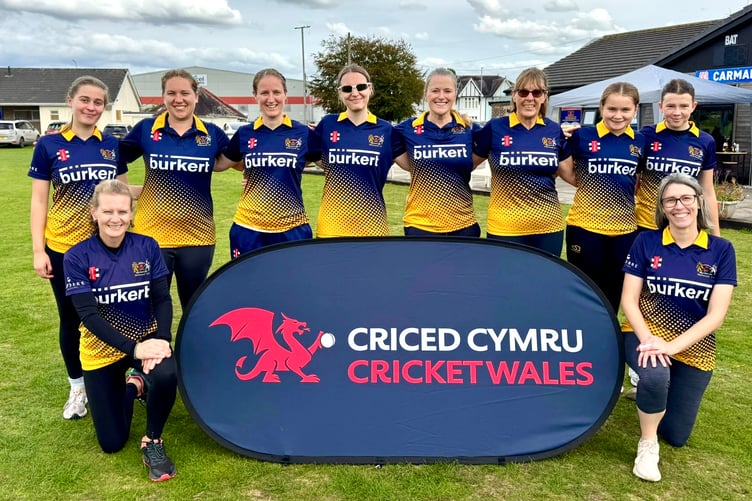 Monmouth Cricket Club's women. File photo
