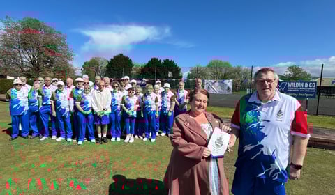 Bowls club celebrates 100th anniversary