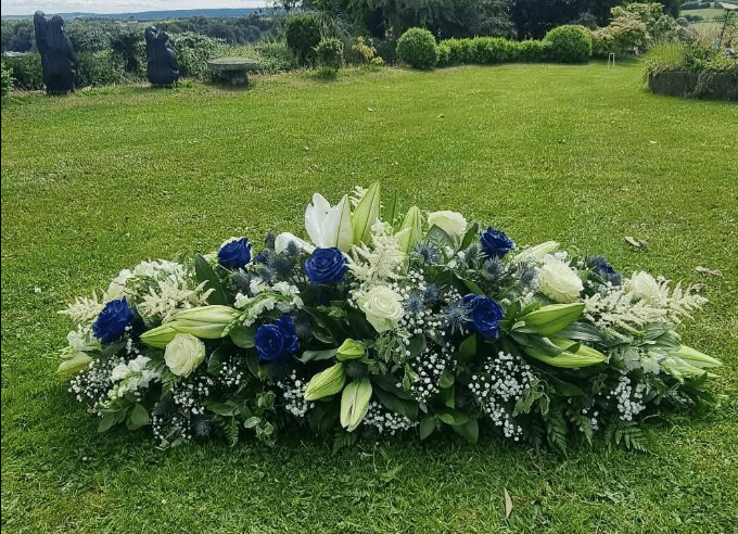 A large floral display created for a special occasion, designed to transform any venue into a standout setting.