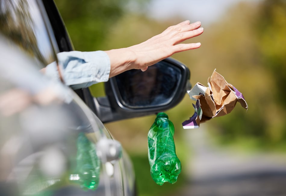Drivers urged to dispose of litter in Forest of Dean