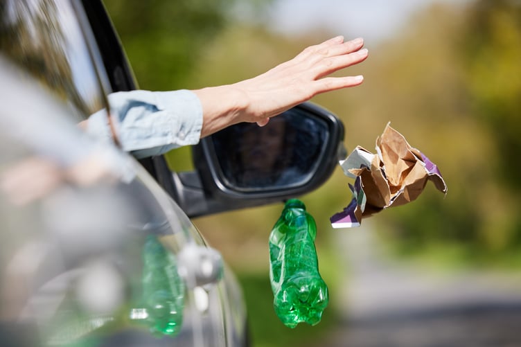 Drivers are being urged to help tackle roadside litter across the Forest of Dean.