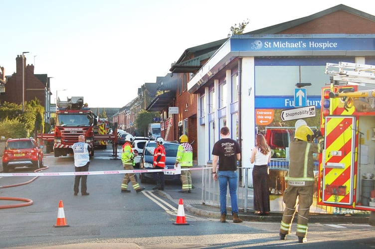 Fire in Ross
