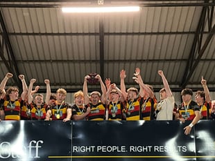 Cinderford Stags win the Combination Cup