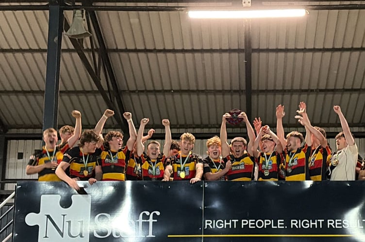 Cinderford Colts won the Combination Cup