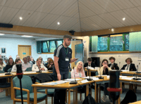 Students stage Mock Parliament