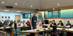 Students stage Mock Parliament