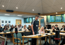 Forest of Dean students take over the chamber in Mock Parliament 2026