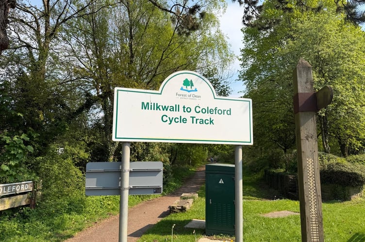 Milkwall to Coleford Cycle Track
