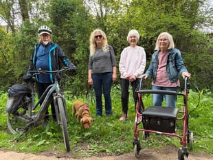 Cycle track woes for Coleford community group
