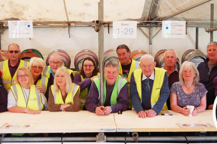 Beer Festival crew