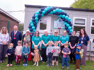 Playgroup settles
into its new home