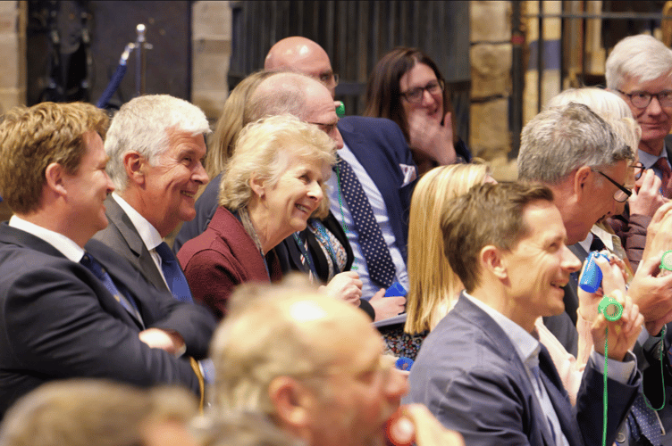 Dame Jane Glover at Haberdashers' Orchestral concert at Hereford Cathedral