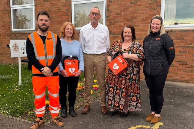 Rail group provides new defibrillators at Lydney
