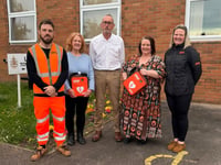 Rail group provides new defibrillators at Lydney