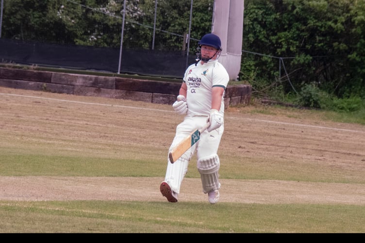 Andrew Cueto was Westbury's top scorer against Dumbleton.