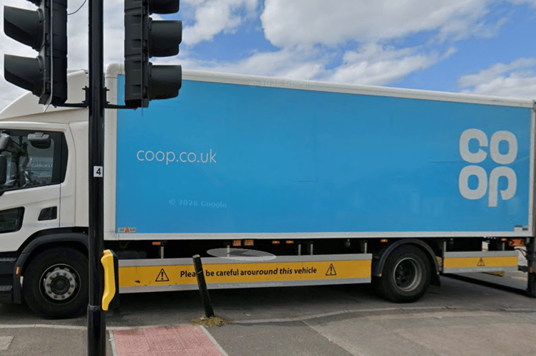 Co op lorry