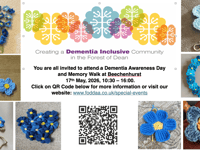 Forest of Dean Dementia Awareness Day and Memory Walk details