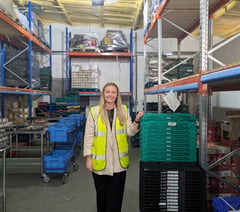 Thousands of donated drinks help brighten food deliveries