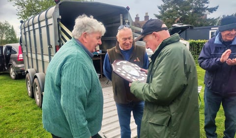 Vintage road run crowns Reg for best turned out tractor