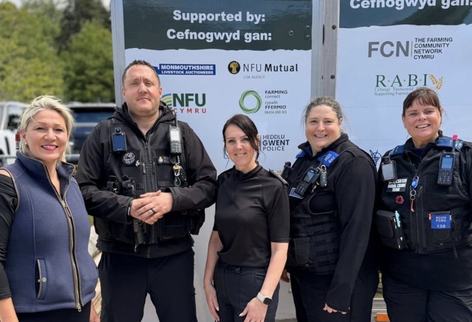 Praise for Gwent Police's Rural Crime Team