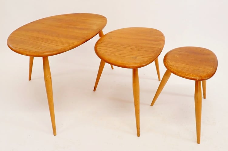 Nest of Ercol Occasional Tables