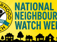 Police stand to educate residents on Neighbourhood Watch