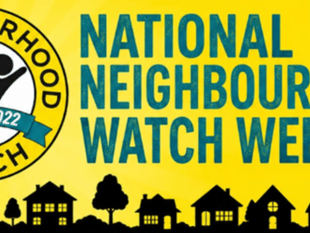 Police stand to educate residents on Neighbourhood Watch