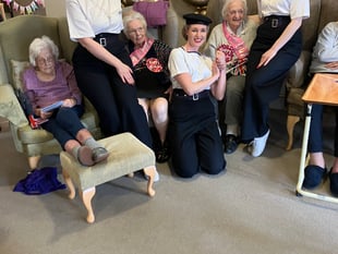     Triple 100th birthday at The Old Rectory in Longhope    