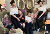 Triple 100th Birthday at The Old Rectory