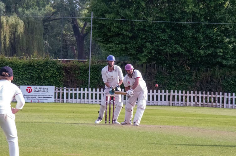 Jack Batcock in action for Lydney.
