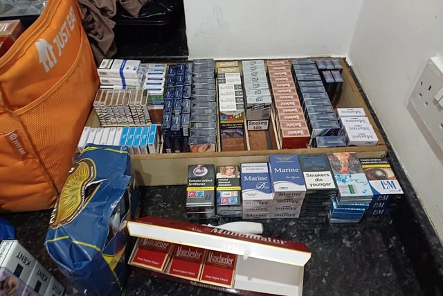 Two million illegal cigarettes seized