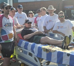 Freemasons' 15-mile bed push raises £2,100