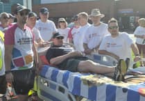 Freemasons' Charity Bed Push Raises £2,100