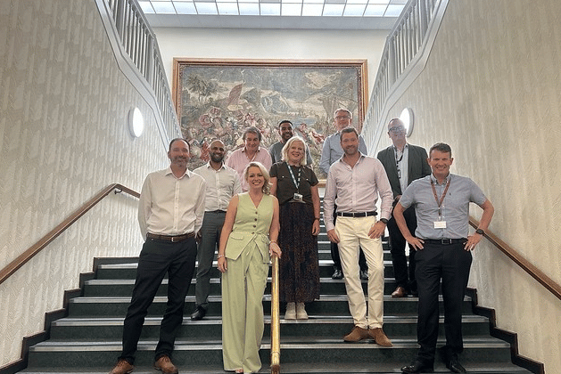 Members of Gloucestershire's new Business Board at their first meeting, where they began work on supporting economic growth and investment across the county.
