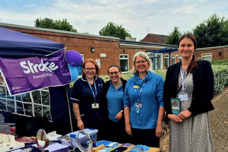 Members of ReConnect Gloucestershire at a Stroke Awareness Event last year