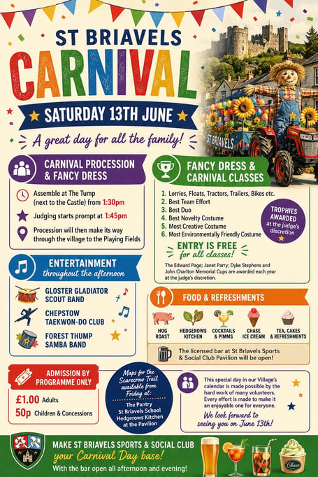 St Briavels Carnival 2026