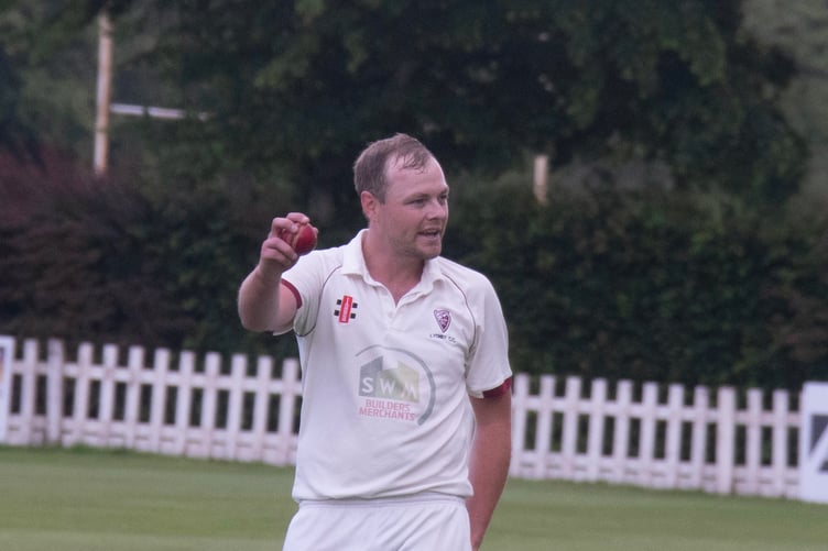 Jordan Stone took three wickets for Lydney.