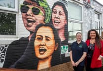 Mural is colourful tribute to volunteering