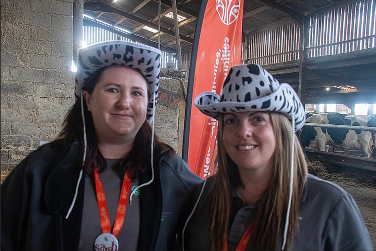 Sarah Booth and Bonnie Ellis of the Gloucestershire Gateway Trust which runs family centres in the Forest.