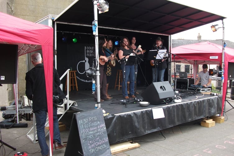 Coleford Busking
