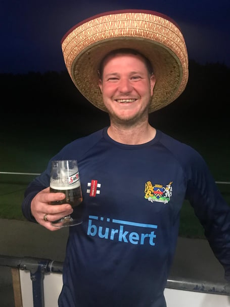 Adam Roberts scored 51 for Monmouth