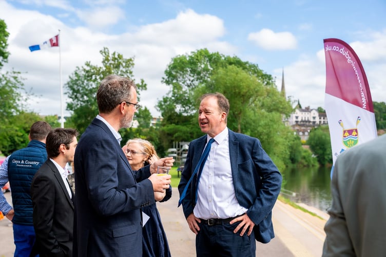 Jesse Norman MP attended the launch